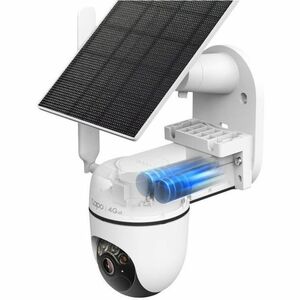 FLOODLIGHT PT SEC CAMERA KIT SOLAR-POWERED