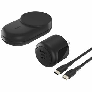 Belkin UltraCharge Induction Charger - For iPhone - Input connectors: USB - Foldable