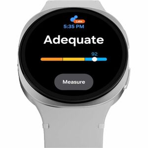Samsung Galaxy Watch8 SM-L335F Smart Watch - 46 mm Case Height - 43.70 mm Case Width - Silver Body Color - Silver Case Col