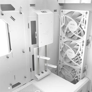ROG Strix Helios II EATX mid-tower gaming case with dual tempered glass side panels, GPU support for up to 450mm in length