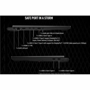 TUF Gaming A16 FA608 FA608UHI-TU126 40.6 cm (16") Gaming Notebook - WUXGA - 144 Hz - AMD Ryzen 7 Ryzen 200 Series 260 - 16