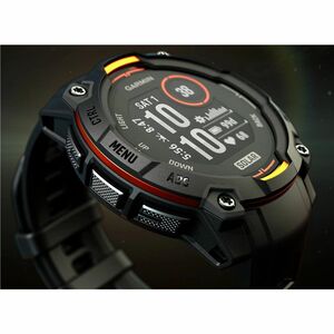 Garmin Instinct 3 Smart Watch - Black, Twilight Body Color - Black, Twilight Band Color - Aluminium Body Material - Fiber 