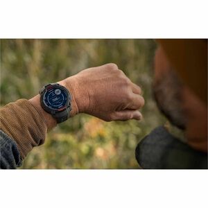 Garmin Instinct 3 Smart Watch - Black Body Color - Charcoal Band Color - Aluminium Body Material - Fiber Reinforced Polyme