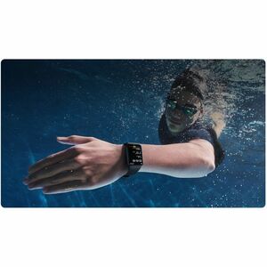MI Smart Band 10 Pro Smart Watch - Black Body Color - Aluminium Alloy Case Material - Thermoplastic Polyurethane (TPU) Ban