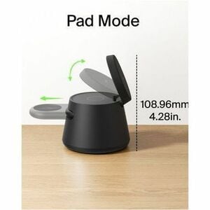 Belkin UltraCharge WIZ052 Induction Charger - For Smartphone, Smartwatch, iPhone - 15 V Input - 2 A - 5 V DC Output - Inpu