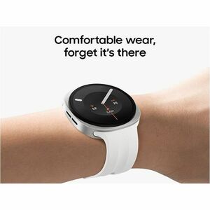Samsung Galaxy Watch9 SM-L345F Smart Watch - 42.70 mm Case Height - 40.40 mm Case Width - Cream Body Color - Cream Band Co