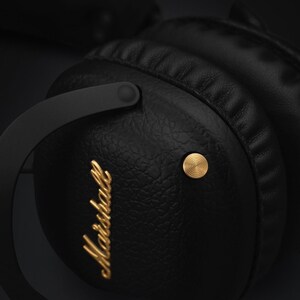 Marshall Mid A.N.C Com fios/sem fios Na orelha, Headset Estéreo Fone de ouvido - Preto - Binaural - Circum-auditivo - 1000