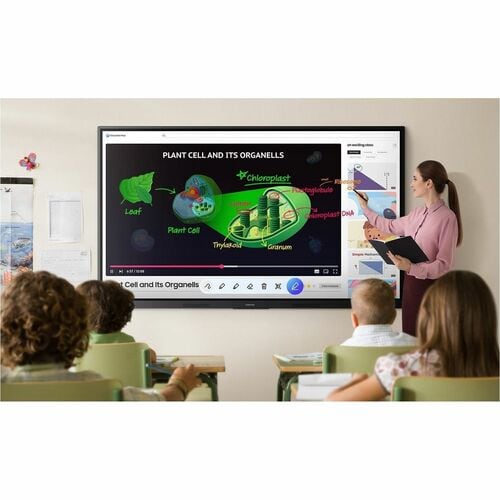 Samsung WA75F 1905 mm 4K UHD LCD Collaboration Display - Infrared (IrDA) - Touchscreen - 16:9 Aspect Ratio - 3840 x 2160 -