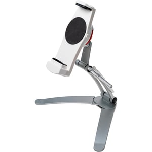 CTA Digital PAD-KMS 2-in-1 Kitchen Mount Stand for iPad and Tablets - 13" Height x 13.5" Width x 7" Depth - Aluminum - Stu