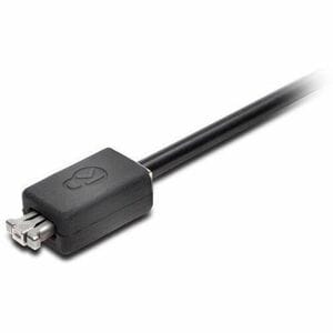 Kensington MiniSaver Cable Lock - 1.83 m Cable - Keyed Lock - Black - Carbon Steel