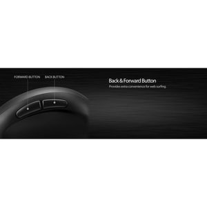 Adesso Tru-Form Wireless Ergo Mini Keyboard & Mouse - USB Membrane Wireless RF Keyboard - 87 Key - English (US) - Black - 