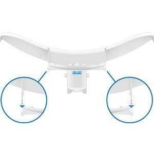 Ubiquiti LiteBeam AC Gen2 LBE-5AC-Gen2 Wi-Fi 5 IEEE 802.11ac 450 Mbit/s Wireless Bridge - 5 GHz - 2 x Internal Antenna(s) 