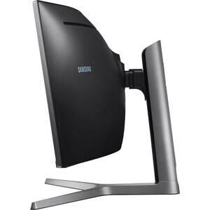 Samsung C49HG90DMU Curved Screen LCD Monitor - 32:9 - Matte Black - 124.2 cm (48.9") Viewable - Quantum Dot LED Backlight 