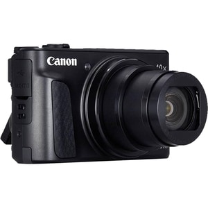 Canon PowerShot SX740 HS 20.3 Megapixel Compact Camera - Black - 1/2.3" Sensor - Autofocus - 7.6 cm (3")LCD - 40x Optical 