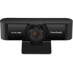 ViewSonic VB-CAM-001 Webcam - 2.1 Megapixel - 30 fps - Black - USB 2.0 - 1920 x 1080 Video - 110° Angle - Microphone - Mon