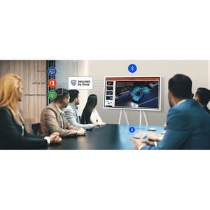 Samsung WM65R-W 1651 mm LCD Digital Signage Display - Touchscreen - 3840 x 2160 - Edge LED - 350 cd/m² - 2160p - USB - HDM