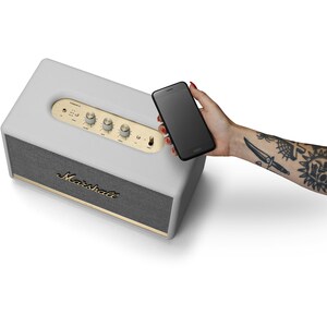 Marshall Stanmore II 2.1 Bluetooth Sistema de colunas - 80 W RMS - Branco - 50 Hz para 20 kHz