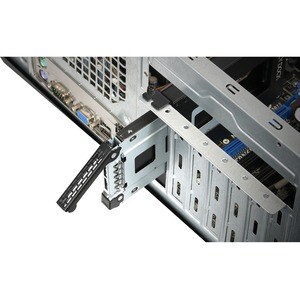 Icy Dock ToughArmor MB839SP-B Drive Slot Adapter - PCI Express 2.0 x1 Host Interface Internal - Black - Hot Swappable Bays
