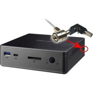 Desktop Computer Shuttle XPC nano NC1010BA - Intel Celeron 4205U 1,80 GHz Prozessor - 4 GB RAM DDR4 SDRAM - 64 GB SSD - Mi