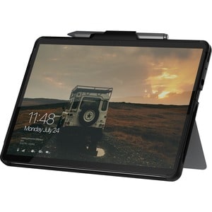 Urban Armor Gear Scout Carrying Case Microsoft Surface Go Tablet - Black - Impact Resistant, Drop Resistant - Thermoplasti