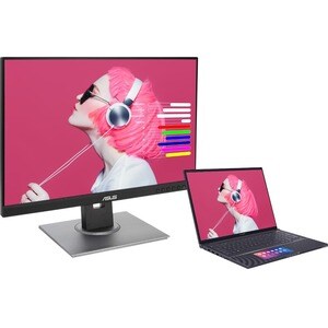Monitor LCD Asus ProArt PA248QV 609,6 mm (24,0") Class WUXGA - 16:10 - Nero - 61,2 cm (24,1") Viewable - Tecnologia In-pla