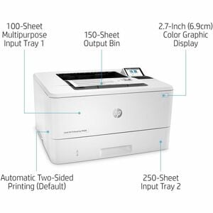 HP LaserJet Enterprise M406dn Desktop Laser Printer - Monochrome - 40 ppm Mono - 1200 x 1200 dpi Print - Automatic Duplex 