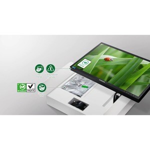 Samsung S24E650BWW 61 cm (24 Zoll) WUXGA LED Gaming-LCD-Monitor - 16:10 Format - Schwarz - 609,60 mm Class - PLS (Plane to