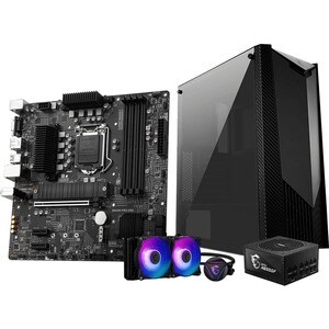 MSI B560M PRO-VDH Desktop-Mainboard - Intel Chipsatz - Socket LGA-1200 - Intel-Optane-speicherbereit - Micro ATX - Core i3