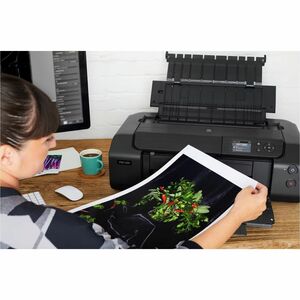 Canon PIXMA PRO-200 Desktop Wired/Wireless Inkjet Printer - Color - 4800 x 2400 dpi Print - Ethernet - Wireless LAN - Wire