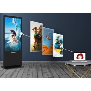 ViewSonic Digital ePoster EP5542 1397 mm LCD Digital Signage Display - Energy Star - Touchscreen Cortex A73 Cortex A53 - 2