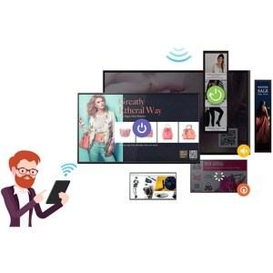 BenQ Smart Signage SL6502K 1651 mm LCD Digital-Signage-Display - 4 GB - 3840 x 2160 - Direct-LED - 500 cd/m² - 2160p - USB