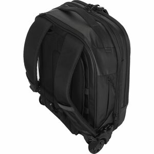 Targus Mobile Tech Traveler EcoSmart TBR040GL Carrying Case (Rolling Backpack) for 39.6 cm (15.6") Notebook - Black - Shou