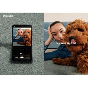 Samsung Galaxy Z Flip3 5G SM-F711W 256 GB Smartphone - 6.7" Flexible Folding Screen Dynamic AMOLED Full HD Plus 1080 x 264