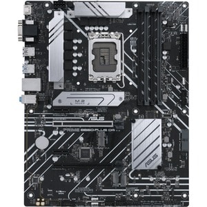 Asus Prime B660-PLUS D4 Desktop Motherboard - Intel B660 Chipset - Socket LGA-1700 - Intel Optane Memory Ready - ATX - Pen