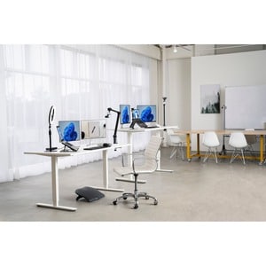Kensington K87654WW Tischhalterung für Mikrofon, Webcam, Beleuchtungssystem, Ringleuchte - Höhenverstellbar - Aluminium, S