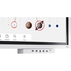 Samsung Flip Pro WM65B 165,1 cm (65 Zoll) 4K UHD LCD Collaboration Display - Cortex A72 1,70 GHz - 3,50 GB DDR4 SDRAM - In