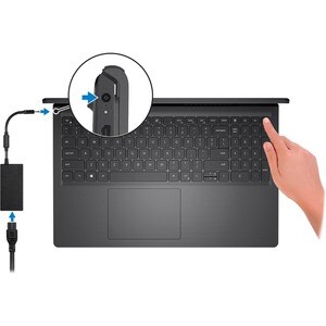Dell Vostro 3000 3510 39.6 cm (15.6") Notebook - Full HD - 1920 x 1080 - Intel Core i3 11.ª ger. i3-1115G4 - 8 GB Total RA