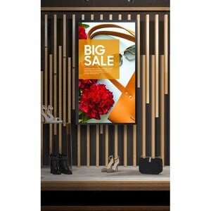 Samsung QM43B-T 109.2 cm (43") LCD Digital Signage Display - 24 Hours/7 Days Operation - Vertical Alignment (VA) - Touchsc
