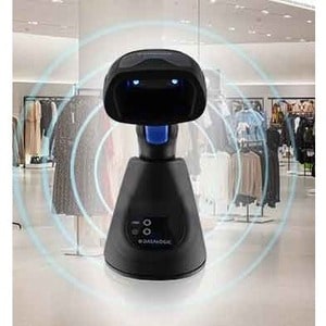 Handheld Barcode Scanner - Cable Connectivity - Black - Base Station/Charger - 510.54 mm Scan Distance - 1D, 2D - LED - Im