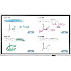 Samsung Flip Pro WM85B 2159 mm 4K UHD LCD Exibição de colaboração - Cortex A72 1,70 GHz - 3,50 GB DDR4 SDRAM - Infravermel