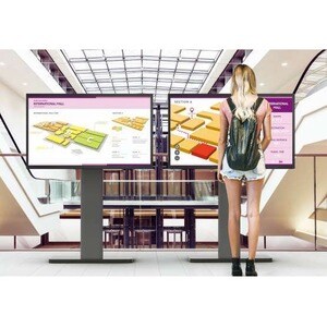 Samsung QM55B-T Digital Signage Display - 55" LCD - Vertical Alignment (VA) - Touchscreen - 24 Hours/7 Days Operation Cort