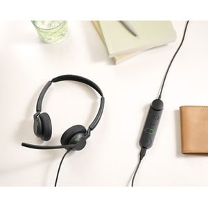 Jabra Engage 50 II Wired On-ear Stereo Headset - Binaural - Ear-cup - 50 Hz to 20 kHz - MEMS Technology Microphone - USB T