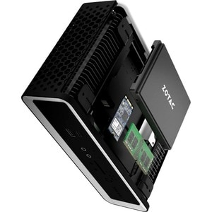 Zotac ZBOX nano C CI625 Desktop Computer - Intel Core i3 11th Gen i3-1115G4 - 4 GB - 120 GB SSD - Mini PC - Intel Chip - W