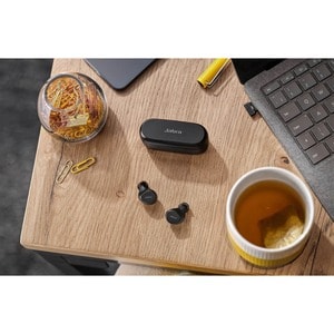 Jabra Evolve2 Earset - Stereo - USB Type A - True Wireless - Bluetooth - 65.6 ft - 20 Hz - 20 kHz - Earbud - Binaural - In