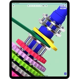 Apple iPad Pro (4th Generation) A2759 Tablet - 11" - Octa-core) - 8 GB RAM - 128 GB Storage - Silver - Apple M2 SoC - 2388