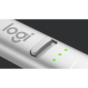 Logitech Crayon Stylus - CapacitivospacTipo de tela sensível ao toque compatível - Ativo - Ponta stylus substituível - Alu