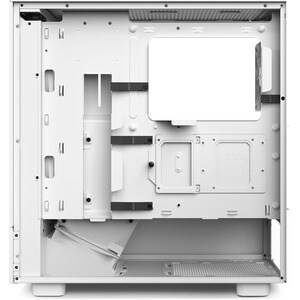 NZXT H5 Flow Computer Case - ATX Motherboard Supported - Mid-tower - Galvanized Cold Rolled Steel (SGCC), Tempered Glass -