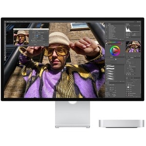 Mac Mini - Silver - M2 (8-core CPU / 10-core GPU) - 8GB unified memory - 512GB SSD - 1 Gigabit Ethernet (Keyboard and Mous