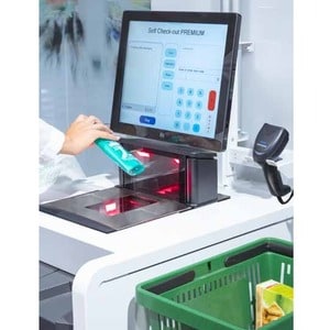 Datalogic Magellan Rugged Industrial, Smartphone In-counter Barcode Scanner - Cable Connectivity - Serial Cable Included -