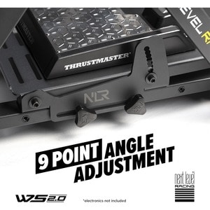 Next Level Racing Wheel Stand 2.0 Höhenverstellbar Racing-Lenkradständer - 150 kg TragfähigkeitDisplay Type Supported: - 7